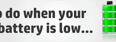 Battery Low? 6 Things to Conserve Power