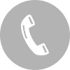 gray circle white phone icon