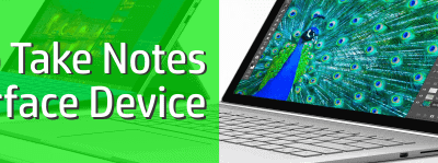 How to Take Notes on Your Surface Device