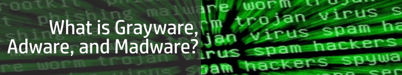 What is Grayware, Adware, and Madware?