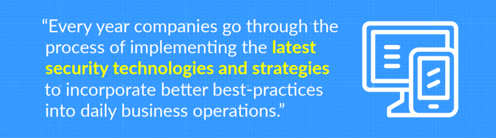 latest security tech and strategies call out