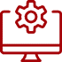 computer red